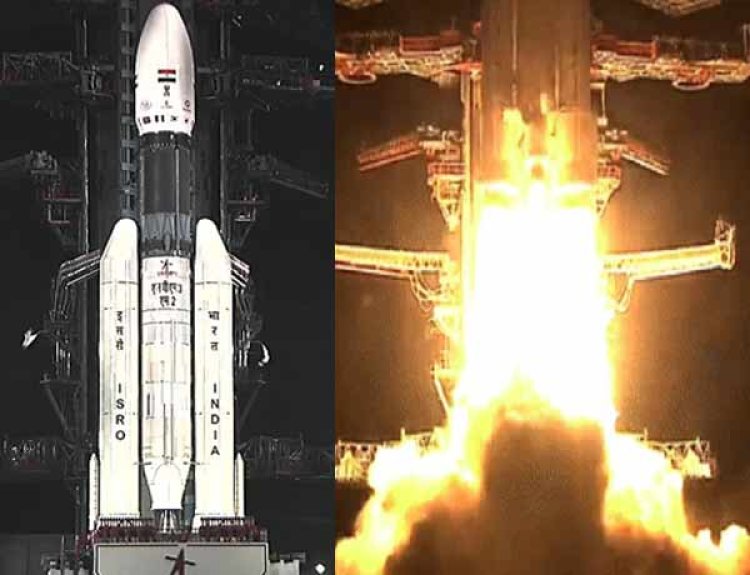 ISRO ने लॉन्च किया 36 सैटेलाइट्स के साथ सबसे भारी रॉकेट एलवीएम3-एम2-वनवेब इंडिया-1