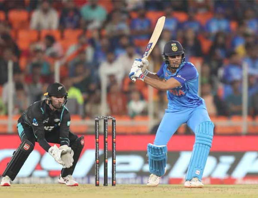 IND Vs NZ 3rd T20- शुभमन गिल की T-20 में नाबाद 126 रनों की बदौलत टीम इंडिया ने बनाये 234