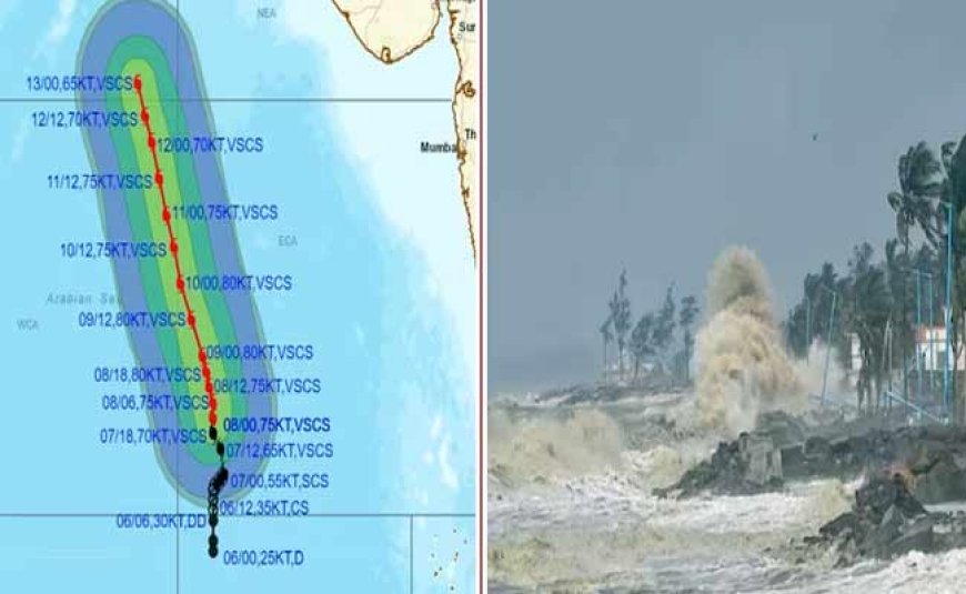 Cyclone Biparjoy: खतरनाक चक्रवाती तूफान 'बिपरजॉय', भारत-पाकिस्तान समेत इन देशों में होगा असर!