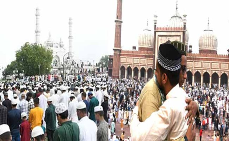 ईद-उल-अजहा: मस्जिदों में अदा हुई नमाज,  इबादत के बाद शुरू होगा कुर्बानी का सिलसिला